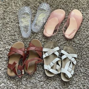 Size 11 girls summer shoes